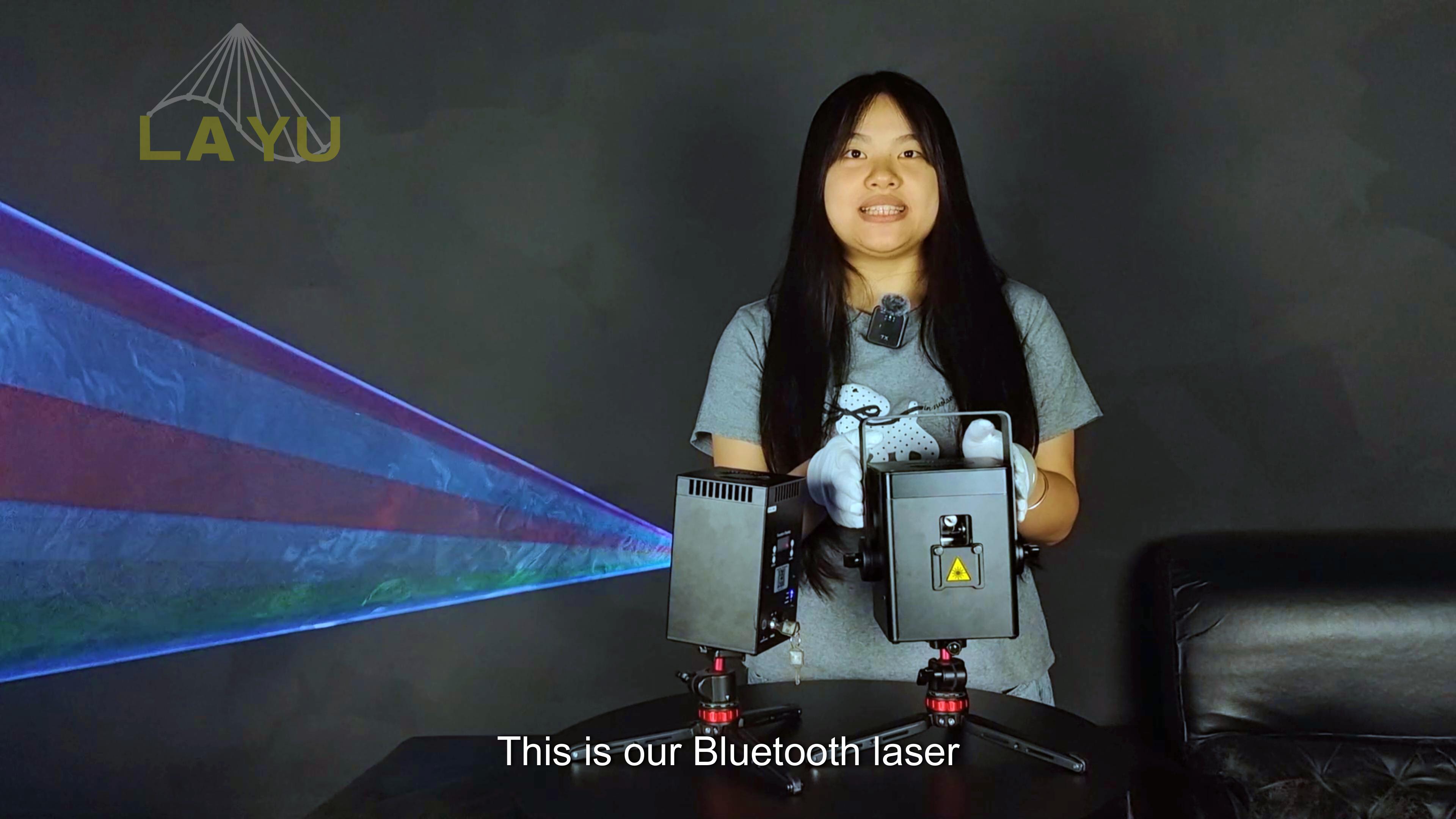 ABB06RGB Bluetooth Animation Laser